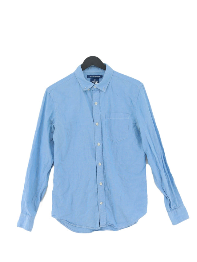Old Navy Men's Shirt S Blue 100% Cotton