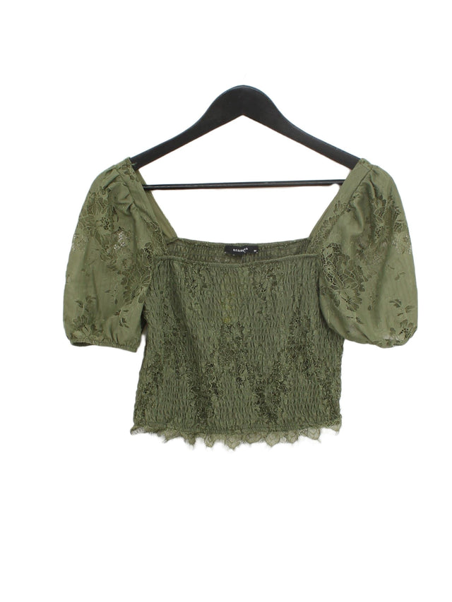 Reserved Women's Top M Green 100% Other