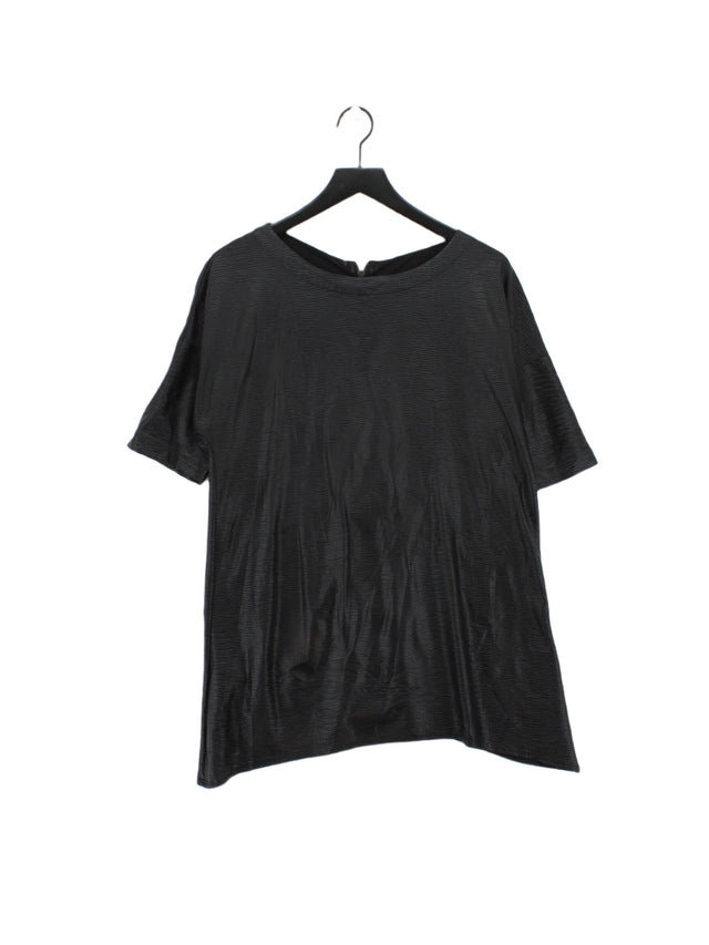 Zara Women's Midi Dress S Black 100% Other