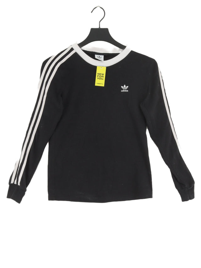 Adidas Men's T-Shirt Chest: 34 in Black 100% Cotton