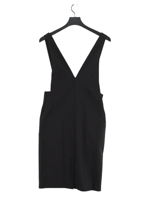 Nümph Women's Midi Dress UK 8 Black Polyester with Elastane, Viscose