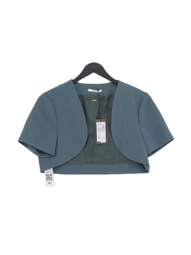 Devernois Women's Cardigan UK 16 Blue 100% Polyester
