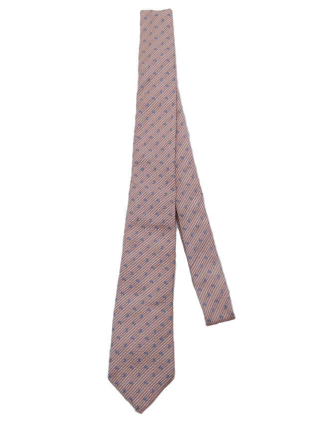 Hackett Men's Tie Cream 100% Silk