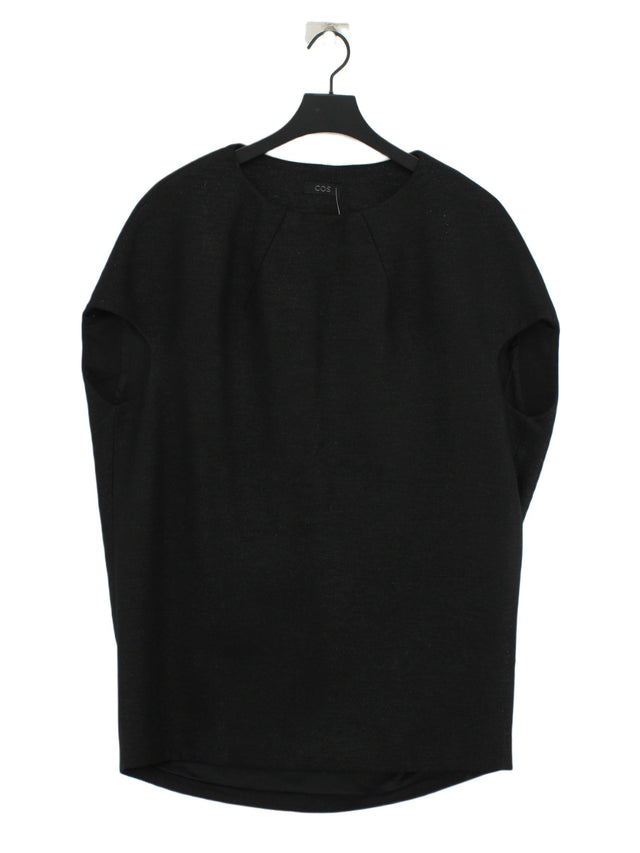 COS Women's Top XXL Black Viscose with Polyamide, Polyester, Wool