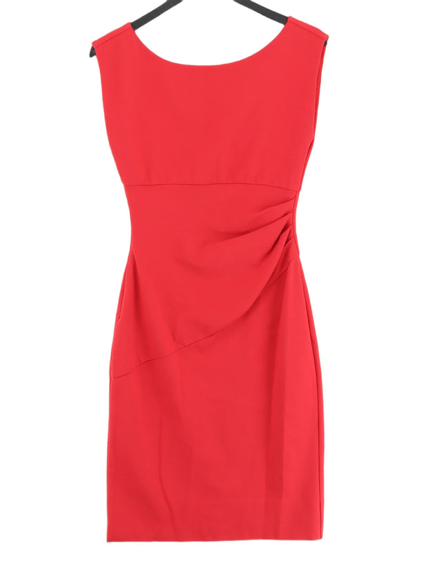 Diane Von Furstenberg Women's Midi Dress UK 6 Red