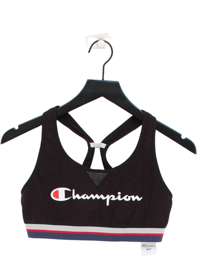 Champion Women's Top L Black 100% Cotton