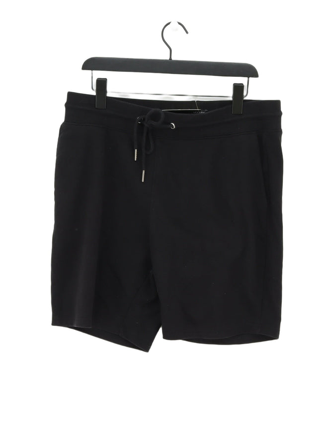 New Look Men's Shorts L Black Cotton with Polyester