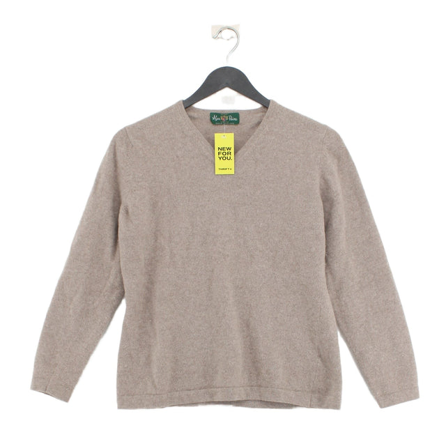 Alan Paine Women's Jumper XS Grey 100% Wool