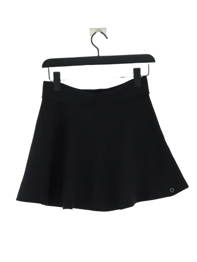 Nümph Women's Midi Skirt S Black Cotton with Polyamide