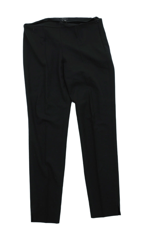 Theory Women's Suit Trousers UK 6 Black 100% Elastane