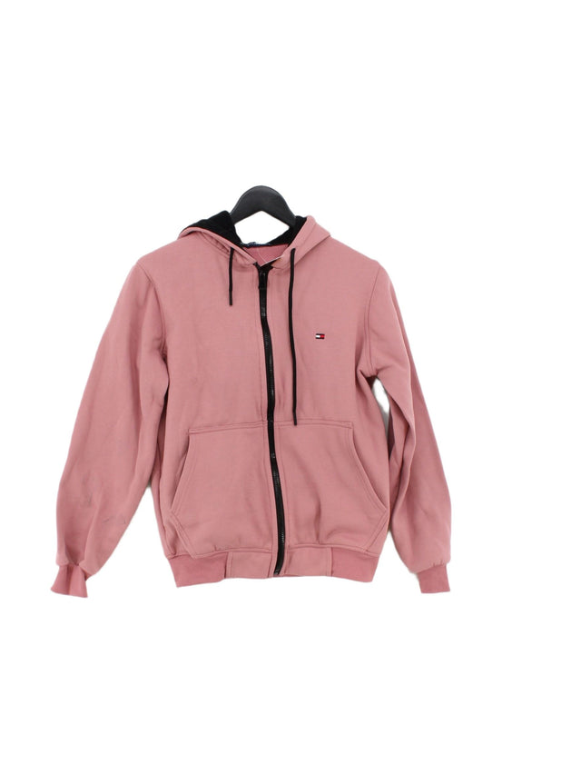 Tommy Hilfiger Women's Hoodie S Pink 100% Other