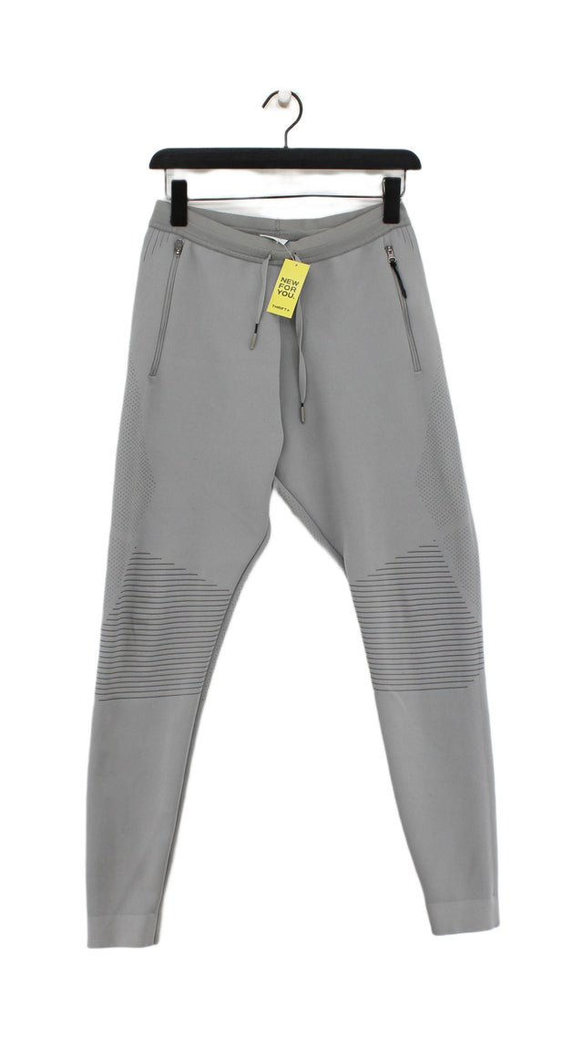Gymshark Men's Sports Bottoms S Grey 100% Polyester