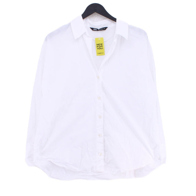 Zara Women's Shirt XS White 100% Other