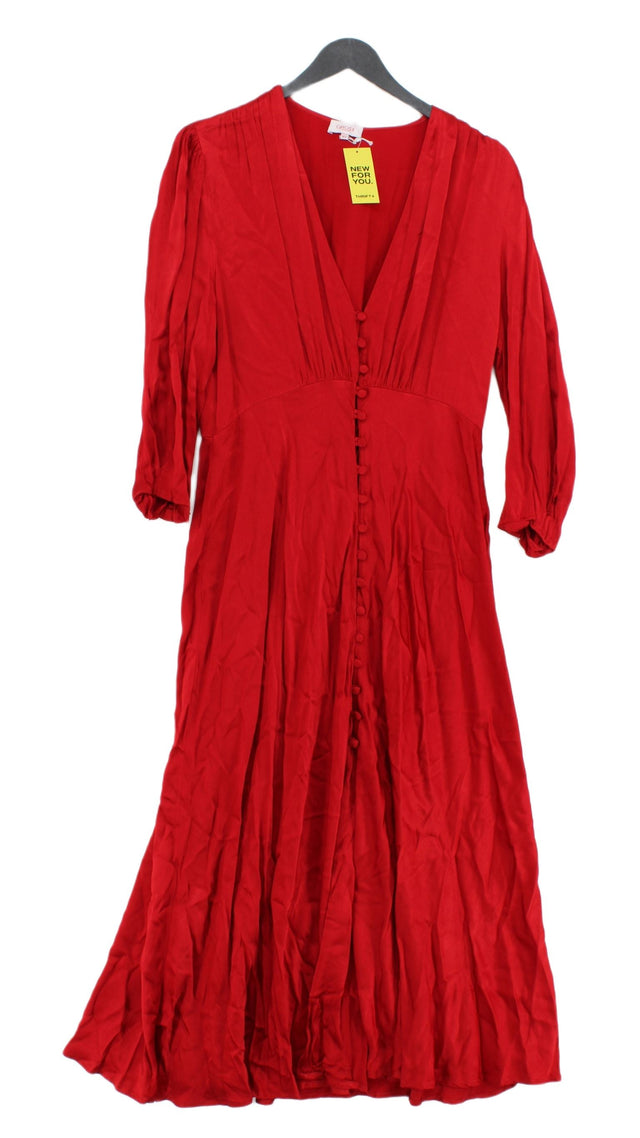 Ghost Women's Maxi Dress XL Red 100% Viscose