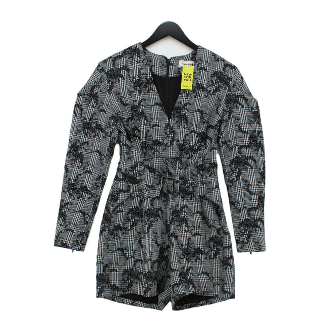 Three Floor Women's Playsuit UK 8 Black 100% Polyester