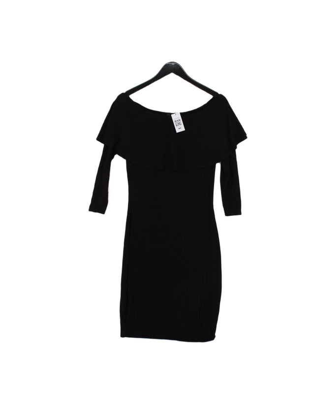 Baukjen Women's Midi Dress UK 12 Black Viscose with Elastane