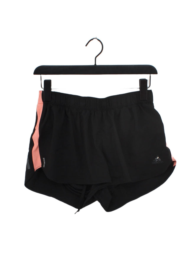 Adidas Women's Shorts S Black 100% Polyester