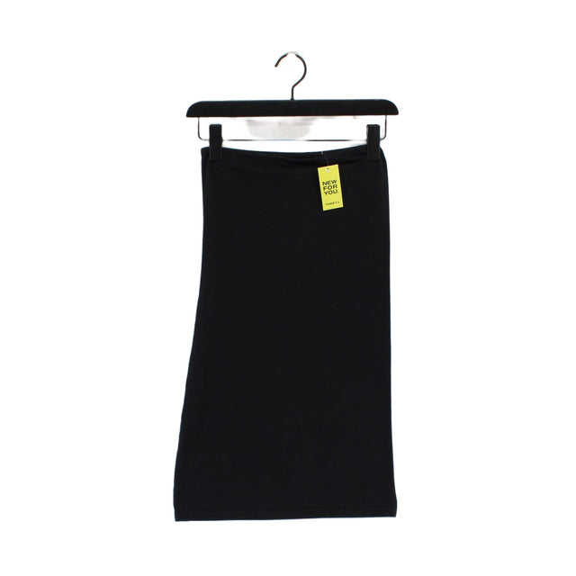 American Apparel Women's Mini Dress S Black Cotton with Elastane