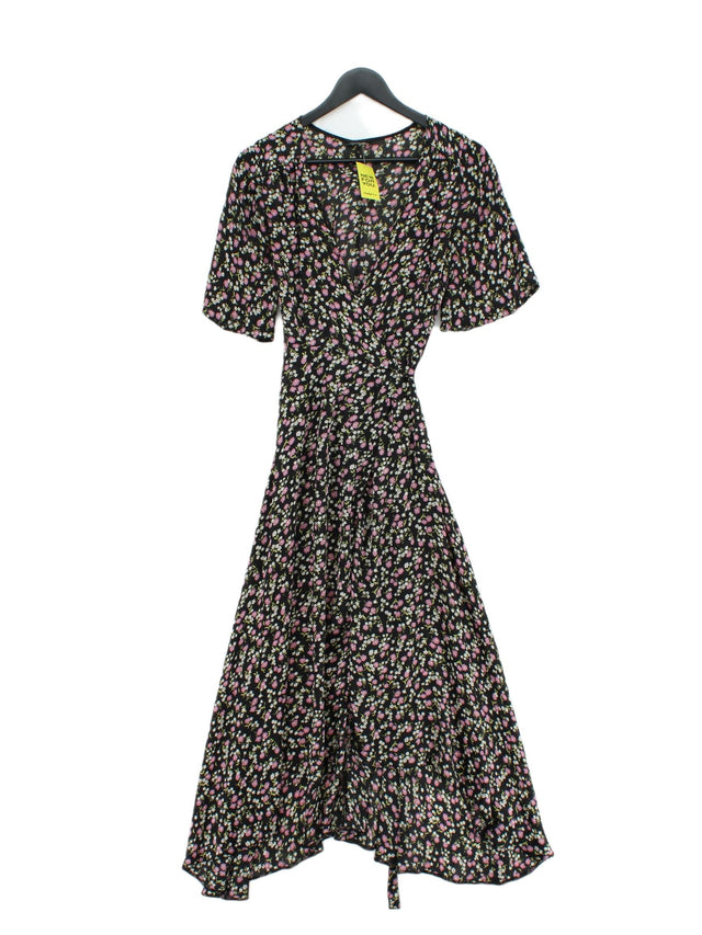 Nobody's Child Women's Maxi Dress UK 10 Black 100% Polyester