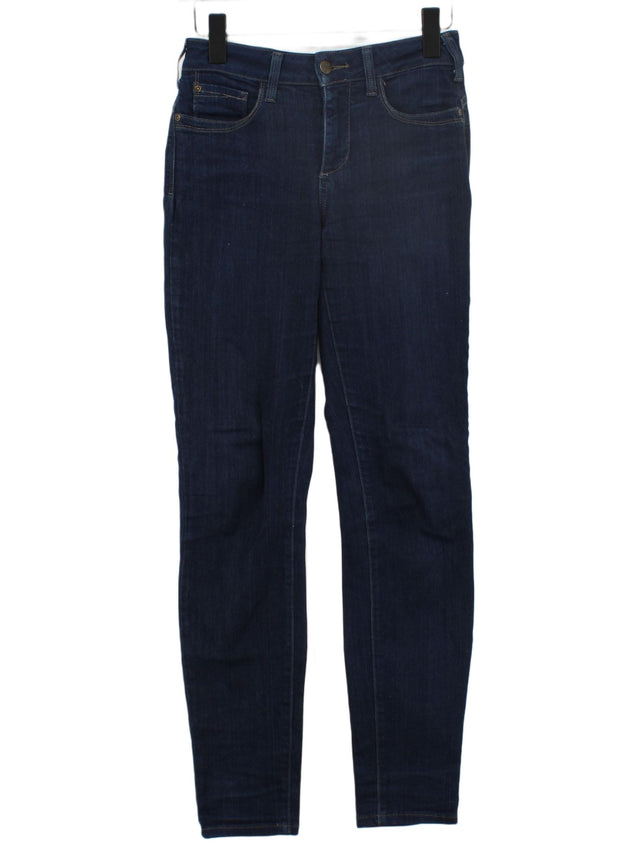 NYDJ Women's Jeans UK 4 Blue Cotton with Elastane, Lyocell Modal, Viscose