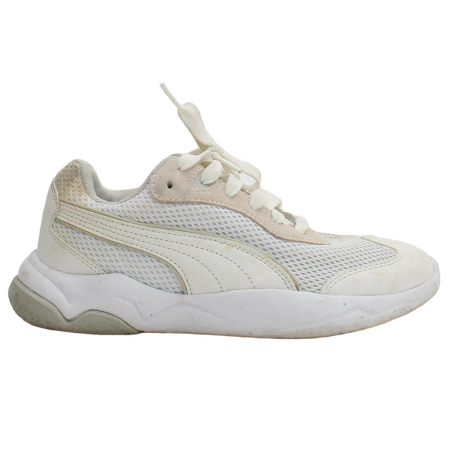 Puma Women's Trainers UK 4 White 100% Other