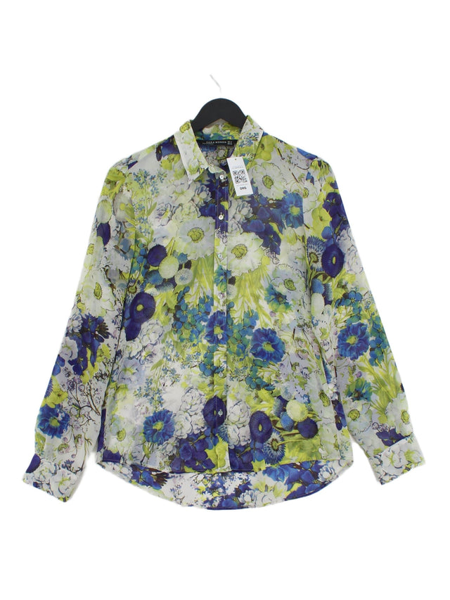 Zara Women's Shirt M Multi 100% Polyester