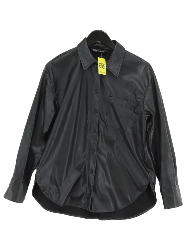 Zara Women's Jacket S Black 100% Polyester