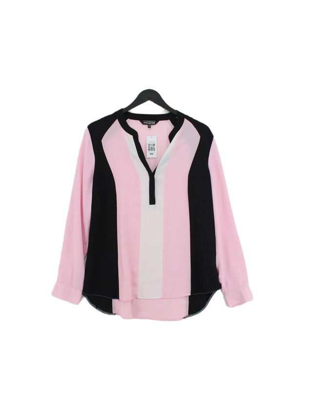 The Collection Women's Blouse UK 14 Pink 100% Polyester