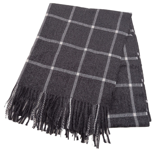 Accessorize Women's Scarf Grey Polyester with Viscose