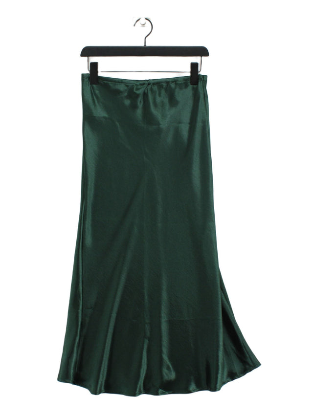 Louche Women's Maxi Skirt UK 12 Green 100% Polyester