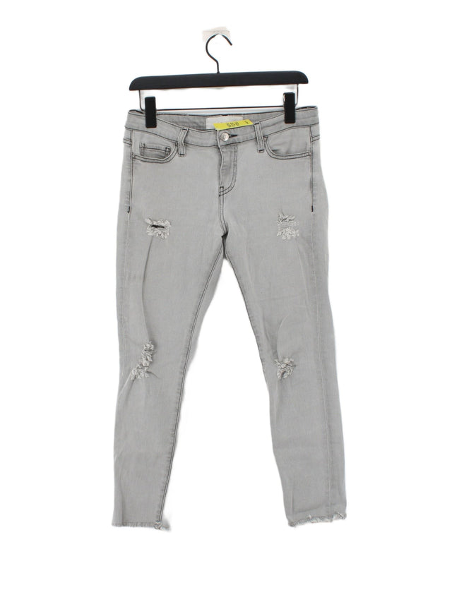 IRO. Jeans Women's Jeans W 29 in Grey Cotton with Elastane, Polyester
