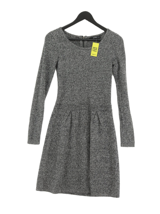 Hallhuber Women's Midi Dress S Grey Nylon with Wool