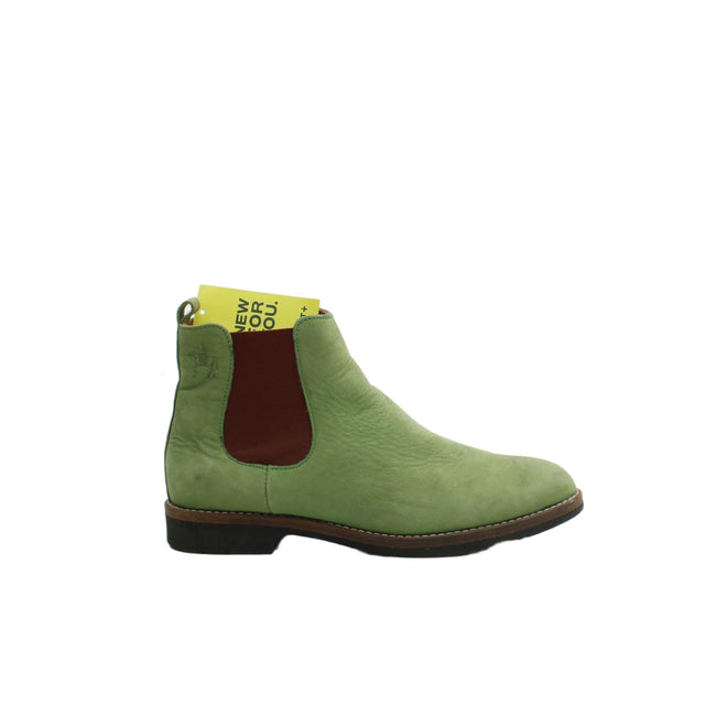 Shoe Embassy Women's Boots UK 4.5 Green 100% Other