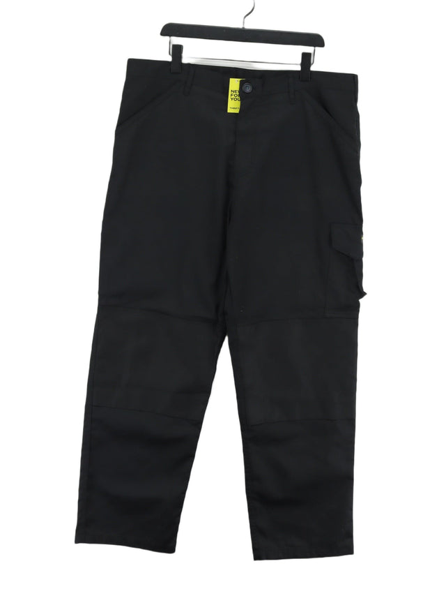 Dunlop Men's Trousers XXXL Black Polyester with Cotton