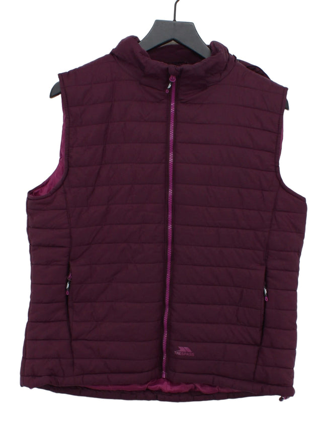 Trespass Women's Coat XL Purple 100% Polyamide