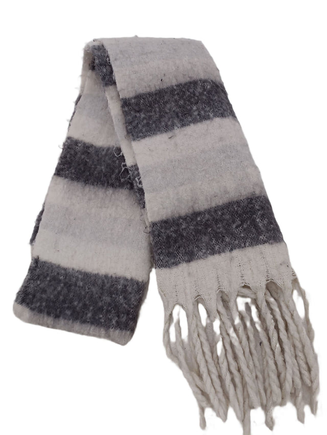 Oliver Bonas Women's Scarf Grey 100% Polyester