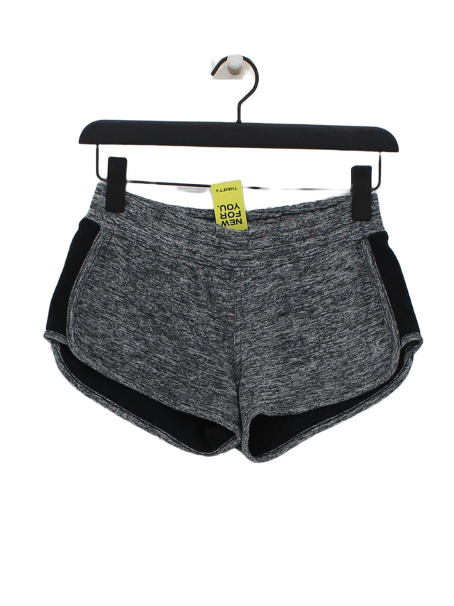 Hurley Women's Shorts S Grey 100% Polyester