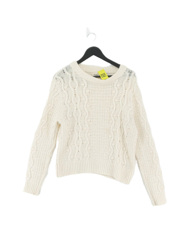 Hush Women's Jumper S Cream Viscose with Other, Polyamide, Wool
