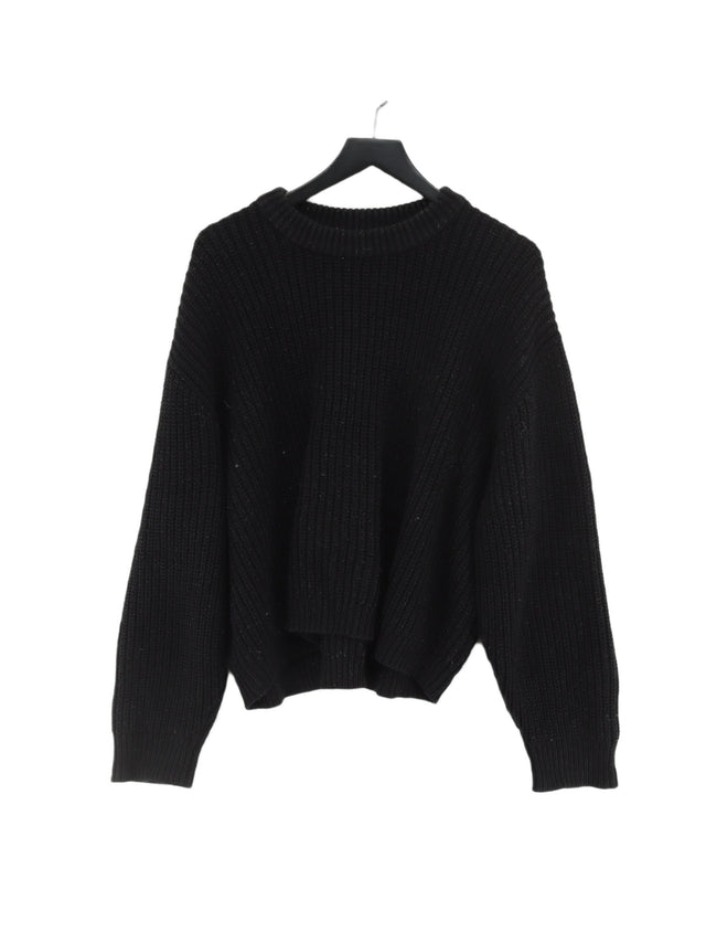 Mtwtfss Weekday Women's Jumper M Black Acrylic with Wool