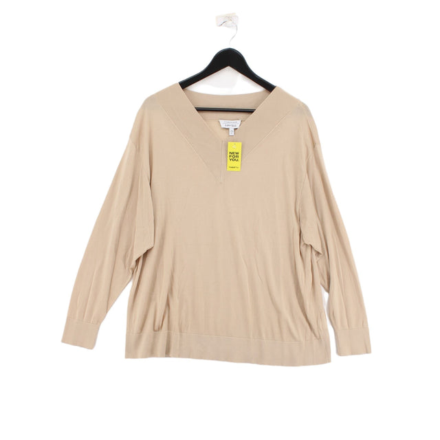 & Other Stories Women's Jumper M Cream Other with Viscose