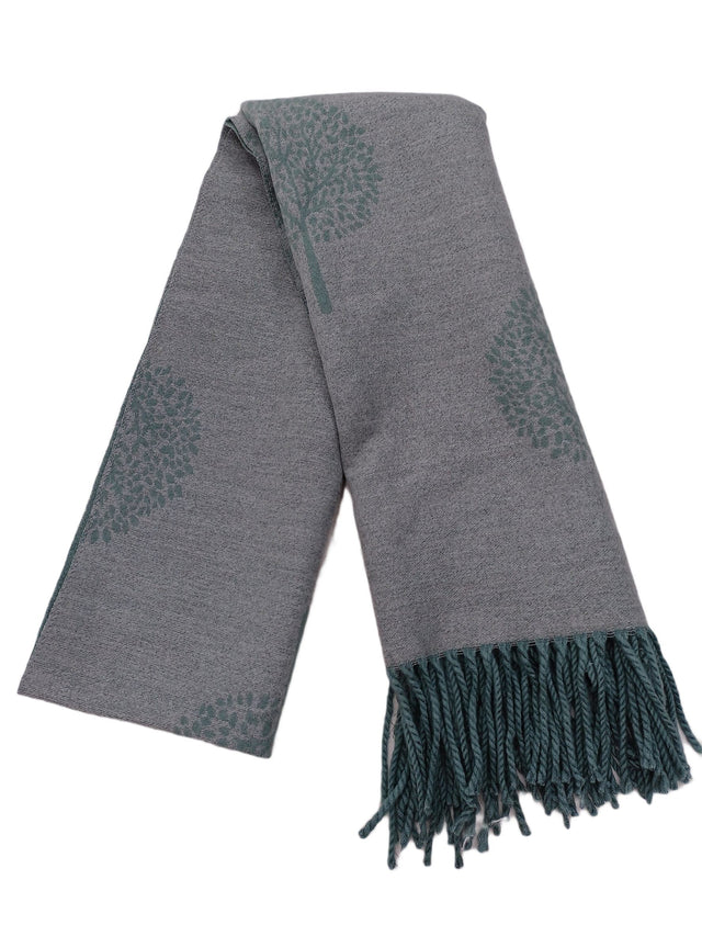 Butterfly Women's Scarf Green Cashmere with Viscose