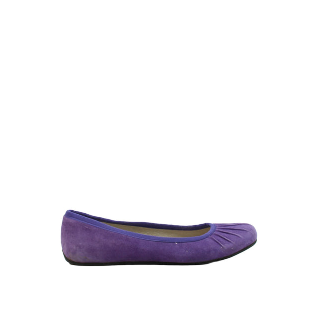Clarks Women's Flat Shoes UK 7 Purple 100% Other