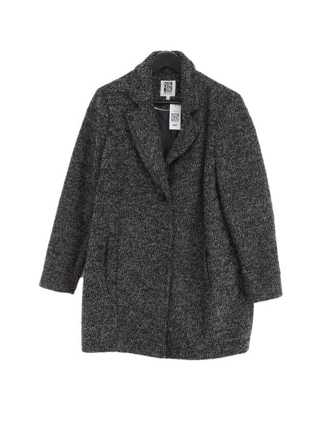 The Collection Women's Coat UK 16 Grey