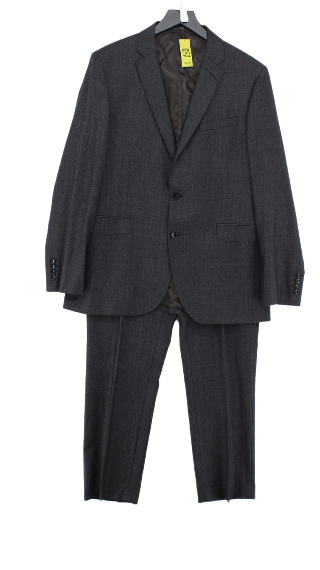 Ermenegildo Zegna Men's Two Piece Suit Chest: 44 in Grey