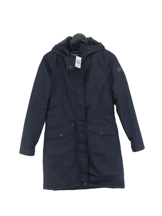Regatta Women's Coat UK 8 Blue 100% Polyester