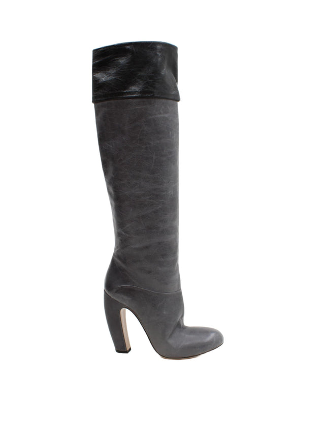 Miu Miu Women's Boots UK 4.5 Grey 100% Other