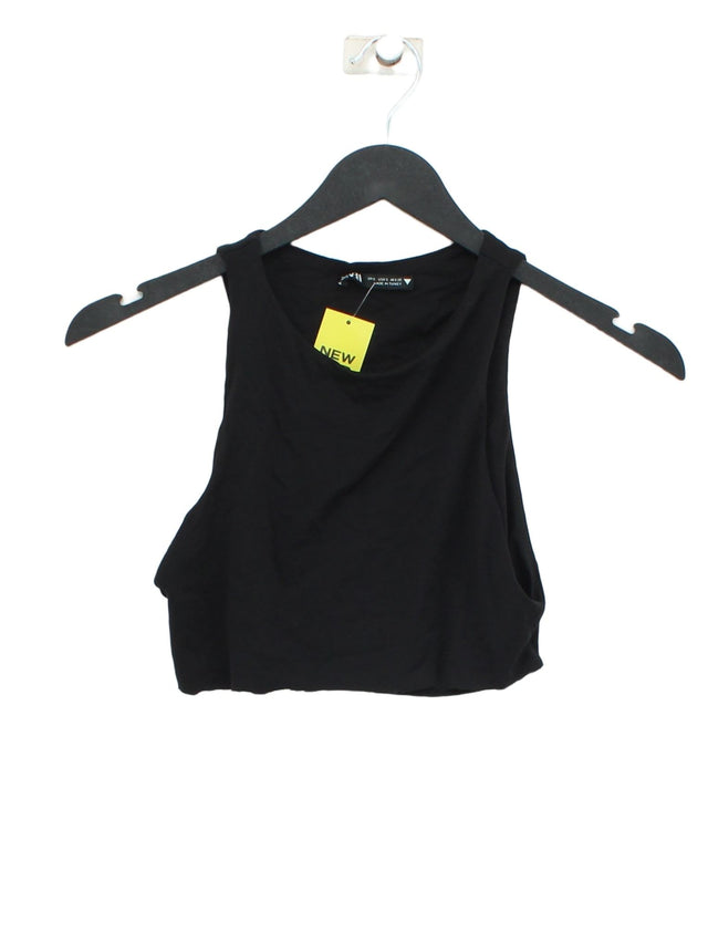 Zara Women's Top S Black 100% Other