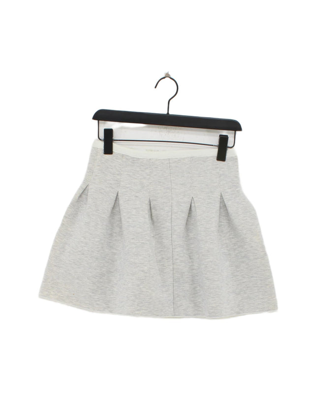 Gap Women's Mini Skirt XS Grey Polyester with Viscose
