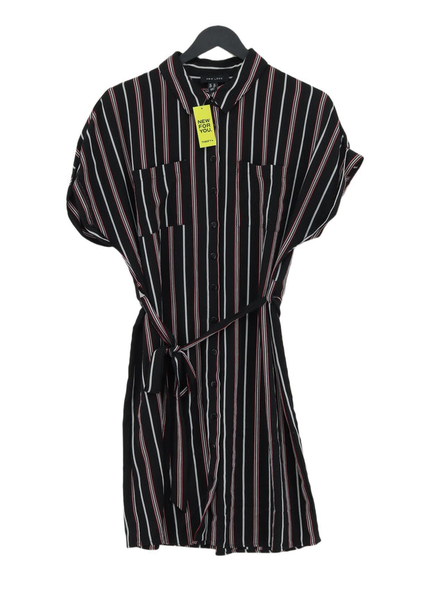 New Look Women's Midi Dress UK 12 Black 100% Other