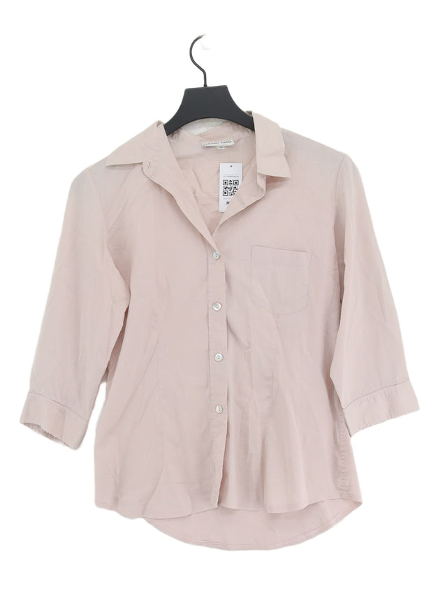 Gerard Darel Women's Shirt UK 12 Pink 100% Cotton